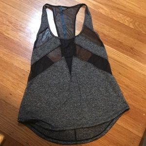 Lululemon mesh work tank top